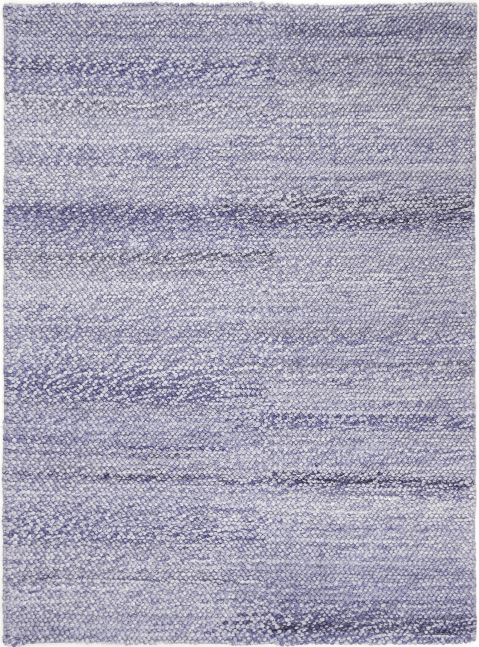Harlow Loopy Blue Wool Blend Rug 200x290