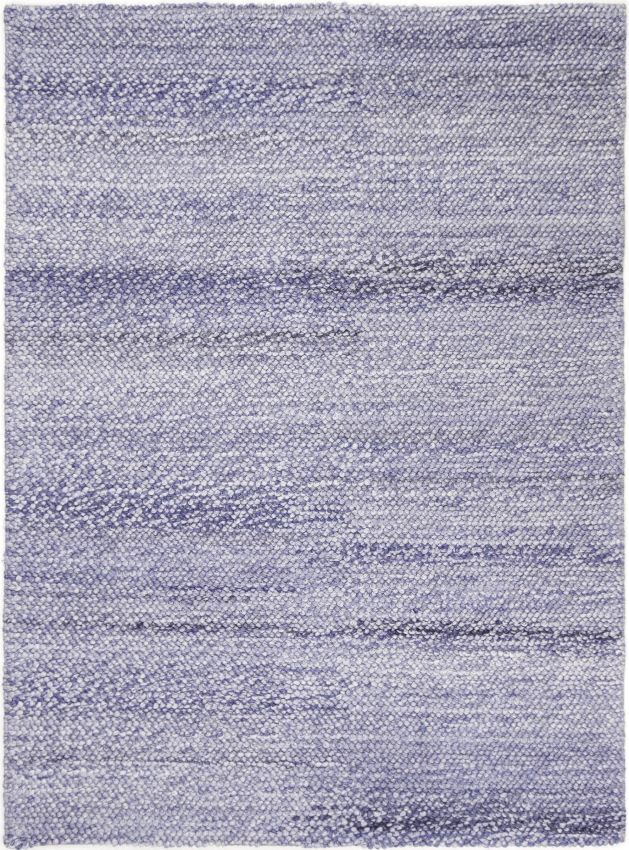 Harlow Loopy Blue Wool Blend Rug 200x290