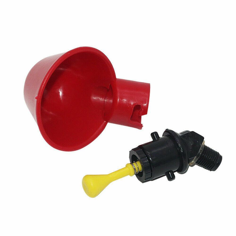 10 Pcs Automatic Poultry Waterer Cups for Chickens & Birds