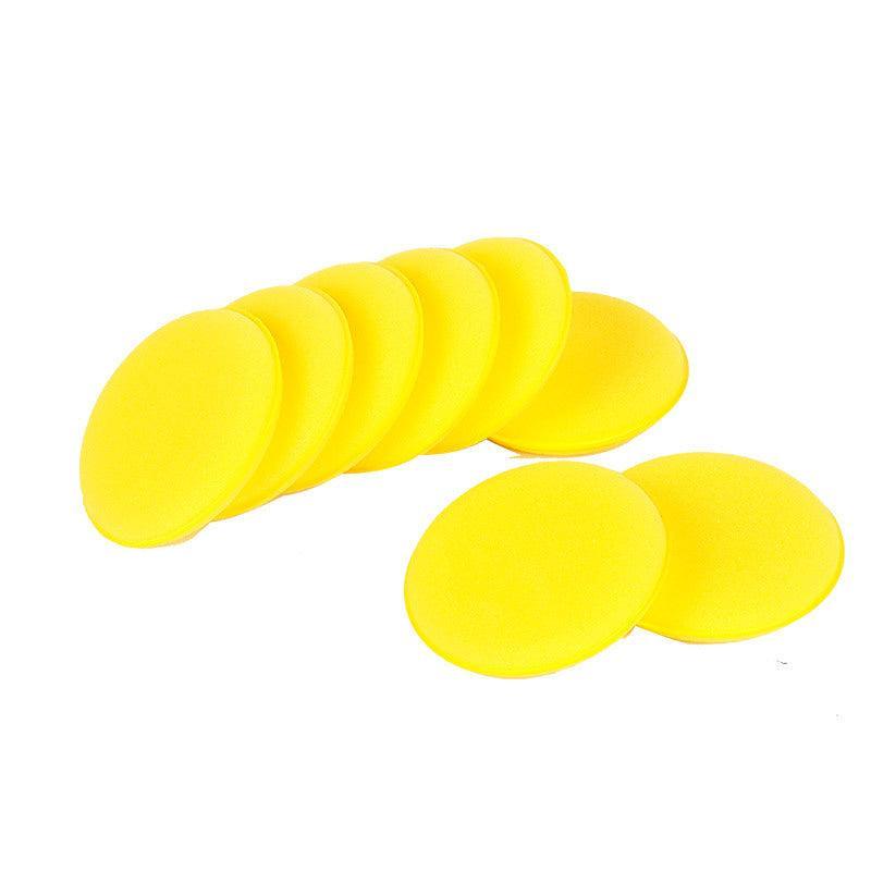 12X Lots Waxing Polish Foam Sponge Cars Vehicle Glass Cleanning Applicator Pads