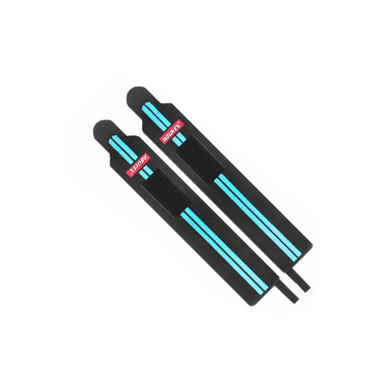 Aolikes Weight Lifting Gym Muscle Training Wrist Support Straps Wraps Hand - White+Red