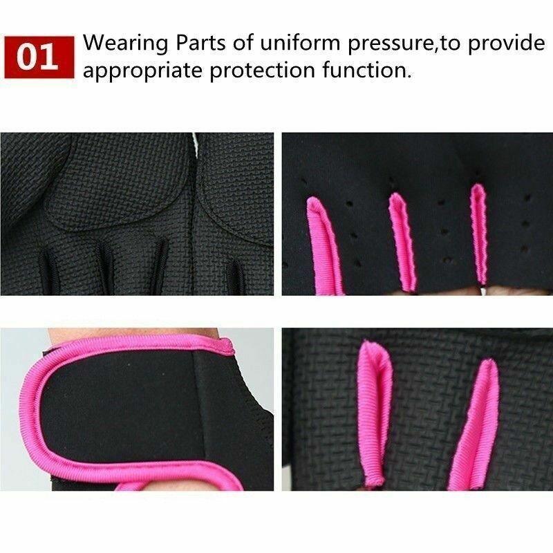 S Size Sports Gloves Weight Lifting Exercise Training Workout Bike Riding Men Women - Black+Grey