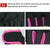 L Size Aolikes Sports Gloves Weight Lifting Exercise Training Workout Bike Riding - Black+Grey