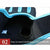 L Size Aolikes Sports Gloves Weight Lifting Exercise Training Workout Bike Riding - Black+Blue