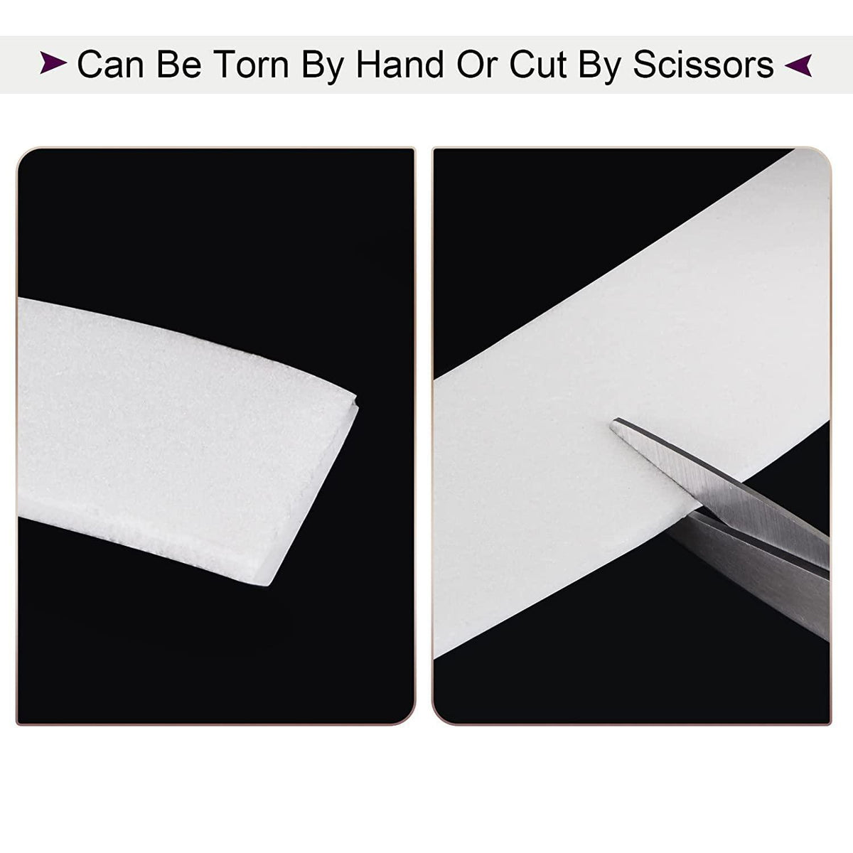 Double Sided White Pe Foam Sticky Tape Mounting Diy Craft Strong Adhesive 2.5M - 30mm*2.5m