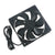2Pcs 120Mm Usb Cooling Fan Silent Fan Computer Case Pc Cpu Case Dc 5V Office Au