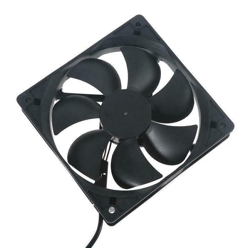 2Pcs 120Mm Usb Cooling Fan Silent Fan Computer Case Pc Cpu Case Dc 5V Office Au