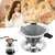Coffee Tea Cup Drip Filter Mesh Holder Reusable Stainless Steel Pour Over Funnel