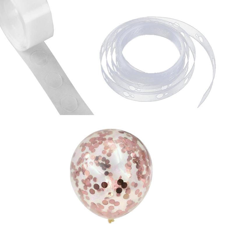 10/100X 30Cm Confetti Glitter Balloons for Party & Wedding - 30cm Rose Gold *10pcs