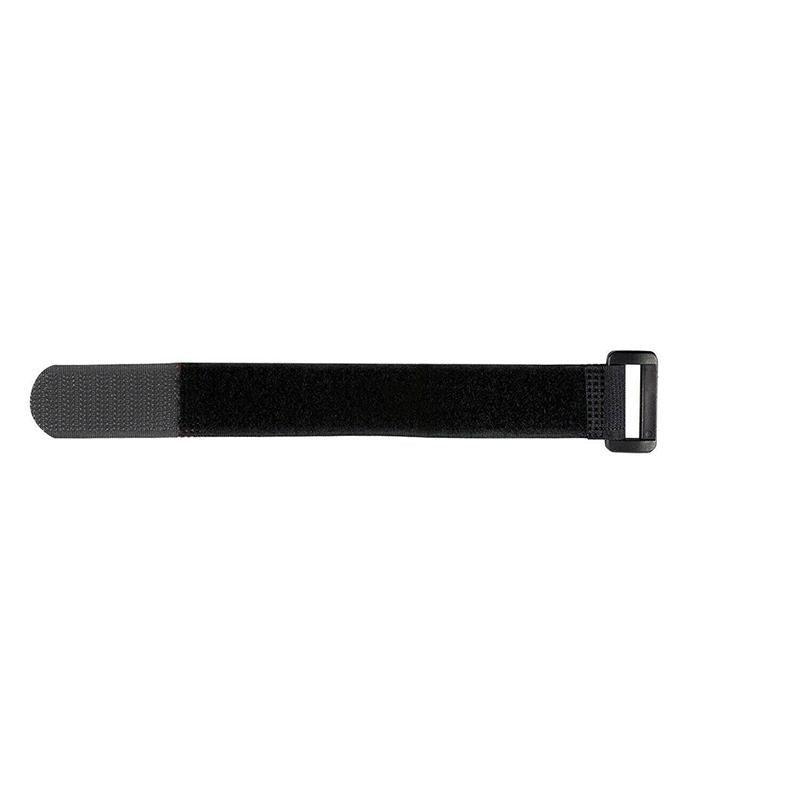 Magic Cable Ties Reusable Winder Coded Organiser Cords Hook Loop Black - 20*300mm  10PCS