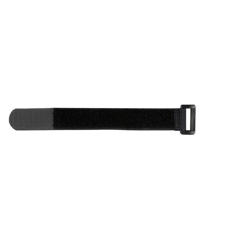 Magic Cable Ties Reusable Winder Coded Organiser Cords Hook Loop Black - 20*300mm  10PCS