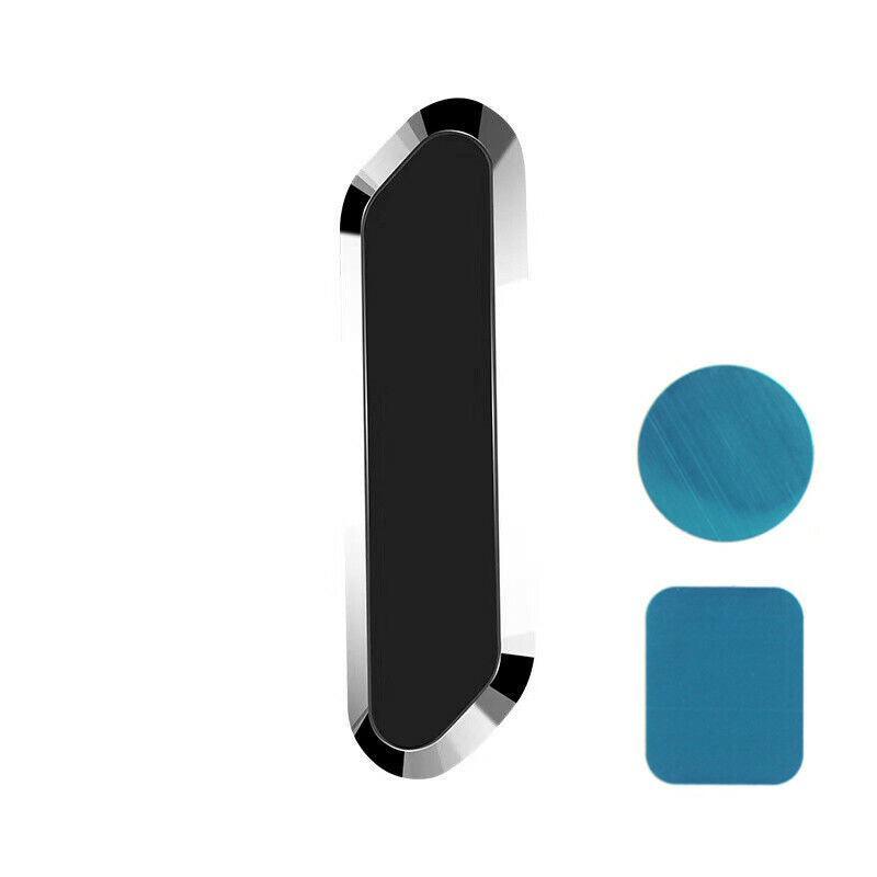 Phone Holder Mount Dashboard Stand for Car Mobile Smartphone Mini Size Grip Pad - Silver -1 Unit