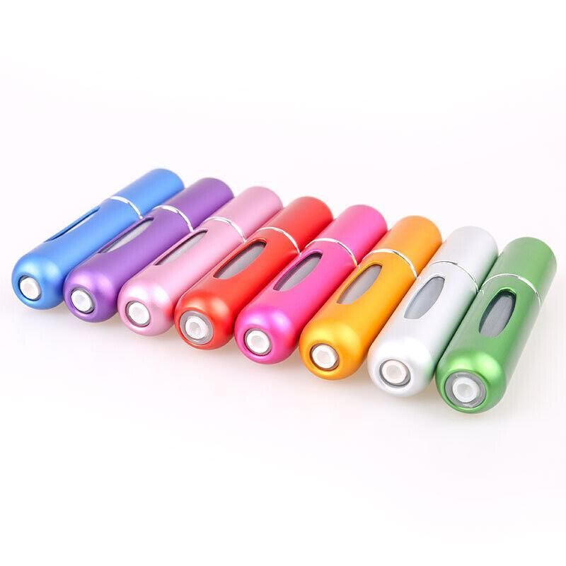 Travel Portable Mini Reusable Perfume Atomizer Bottle Scent Pump Spray 5Ml  Au