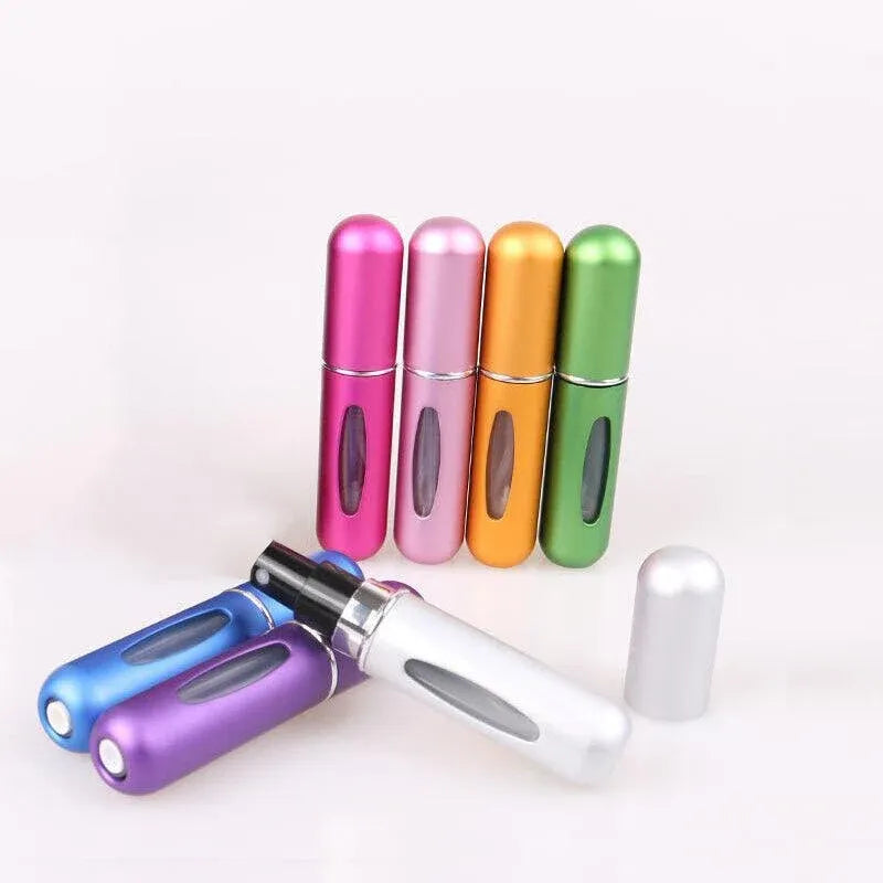 Travel Portable Mini Reusable Perfume Atomizer Bottle Scent Pump Spray 5Ml  Au