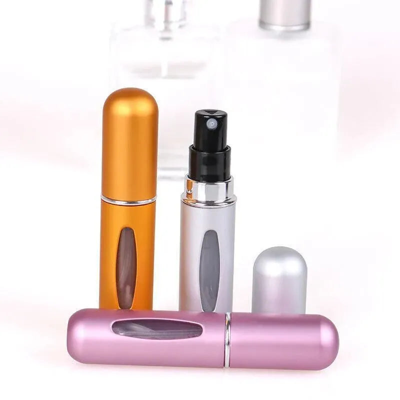 Travel Portable Mini Reusable Perfume Atomizer Bottle Scent Pump Spray 5Ml  Au