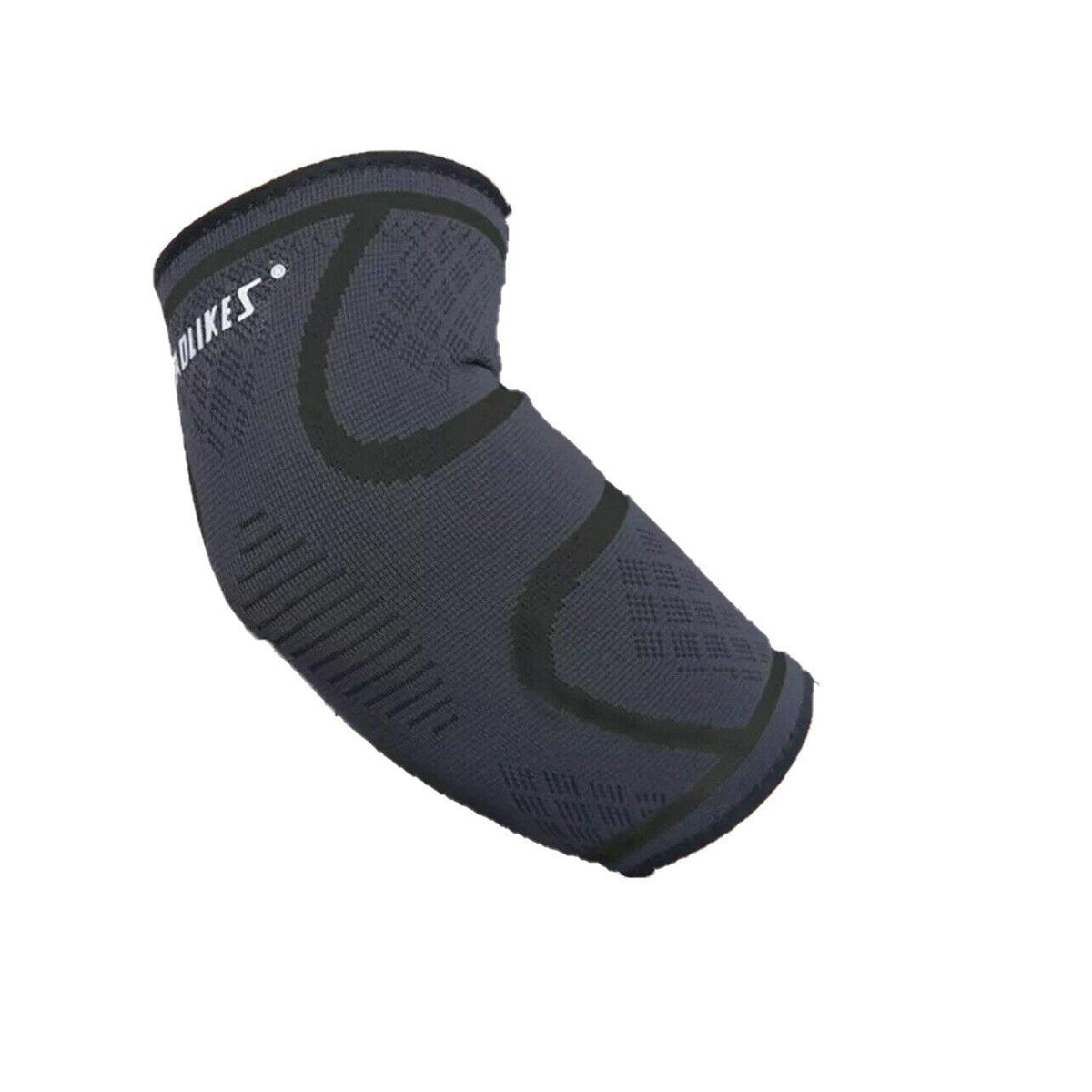 L Size AOLIKES Elbow Brace Support Compression Arm Sleeve Sport Gym Joint Pain Relief - Blue *1 Unit