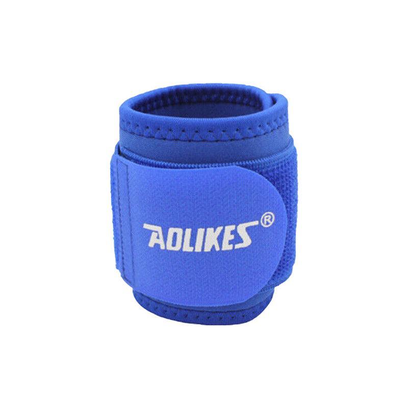 Aolikes Adjustable Sports Gym Wrist Support Brace Wrap Band Wristband Strap Au - Black
