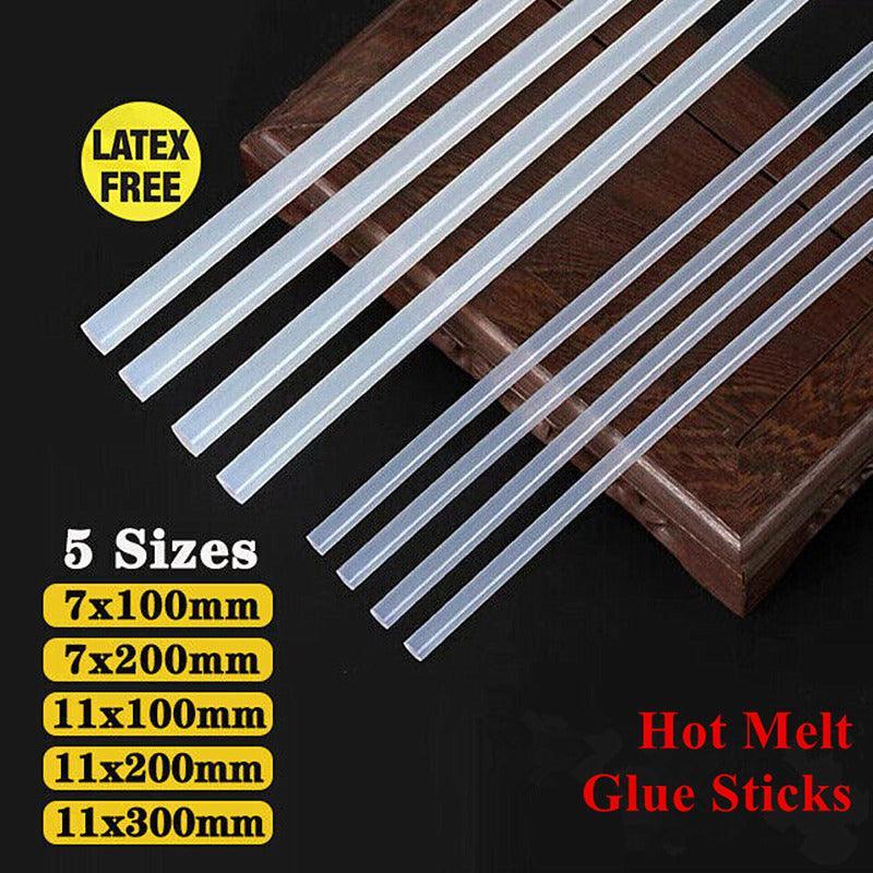 Clear Hot Melt Glue Sticks Adhesive Craft Stick for DIY Glue Tool 7mm 11mm - 7mm x 100mm 50pcs