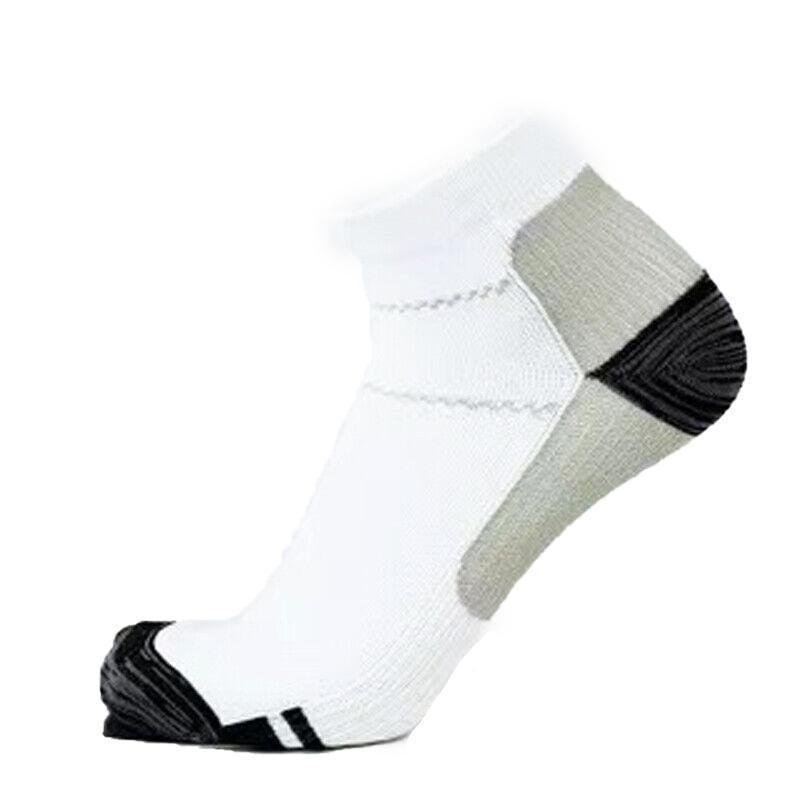 L XL Ankle Compression Socks for Foot Support and Daily Comfort Unisex - Black-Blue