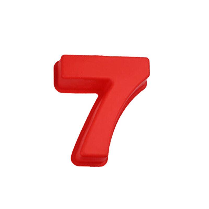 10 Inch Silicone Number Cake Mould Birthday Baking Pan Fondant Tools - 7