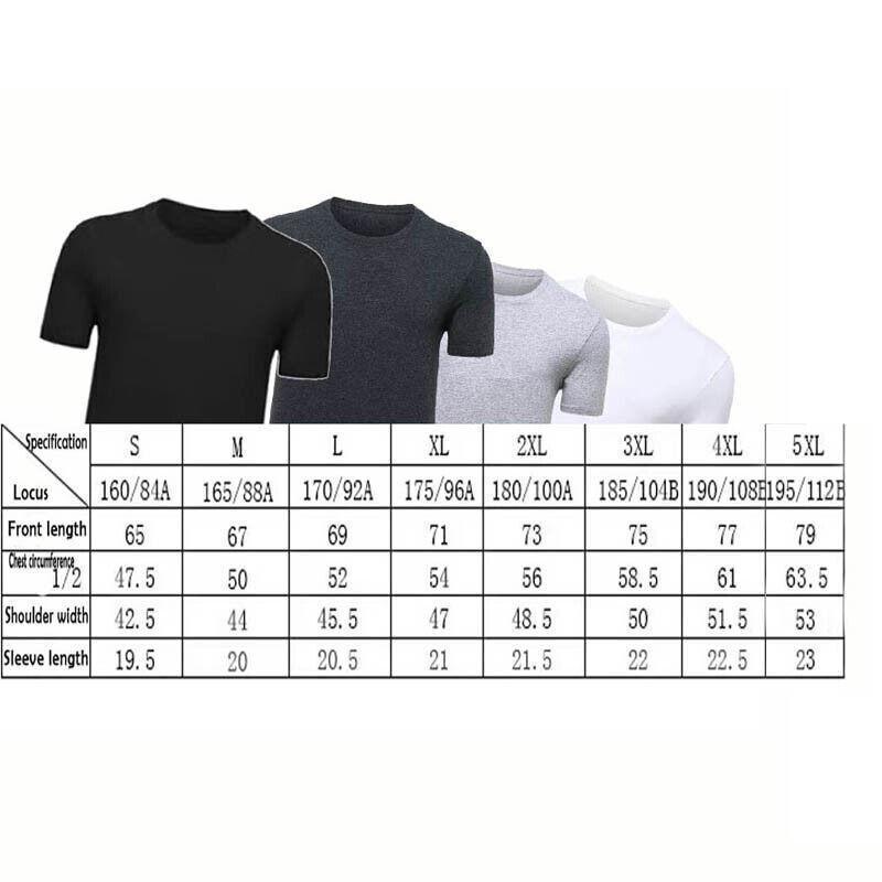 Men T-shirt Plain Blank Heavy Cotton Basic Tee Short Sleeve Large S - 5XL White - 5XL