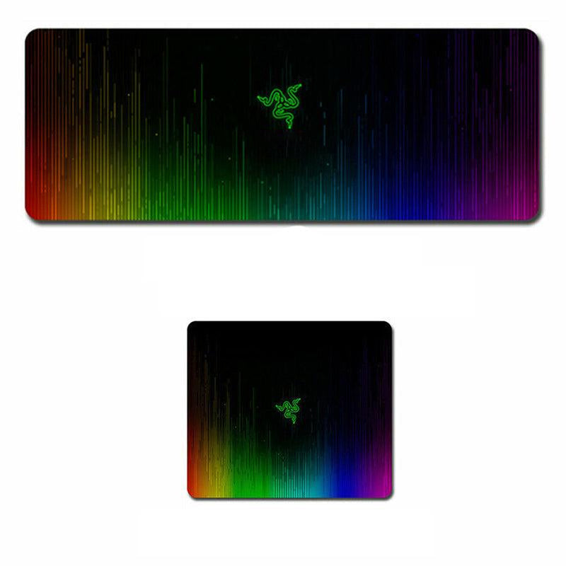 Gaming Keyboard and Mouse Pad Extended Desk Mat 800x300mm Non Slip Base - 13