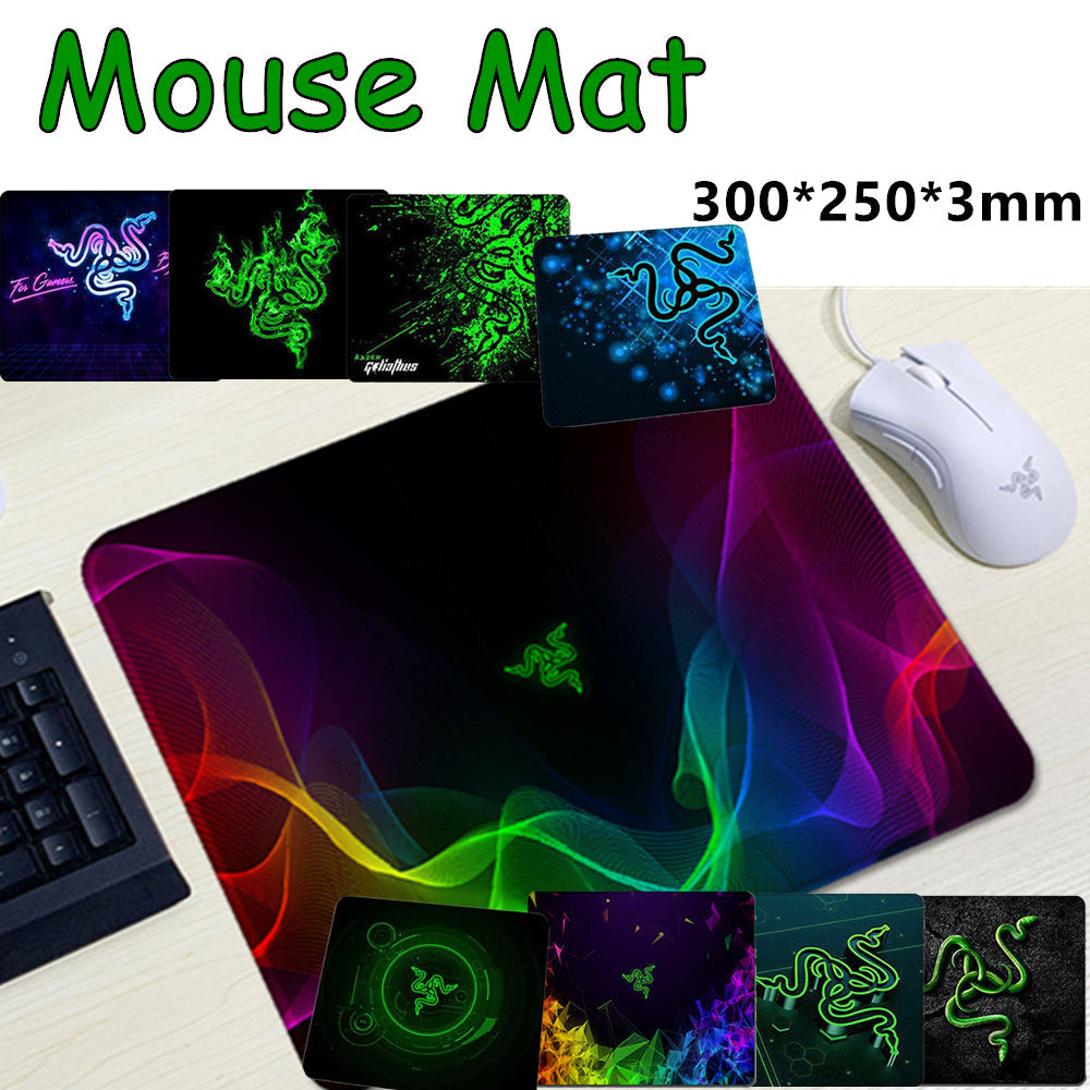 Gaming Mouse Pad 300x250mm Non Slip Rubber Base Mat for Laptop PC Computer - 15