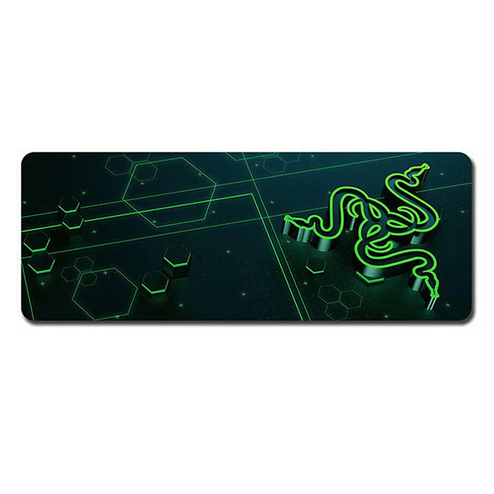 Gaming Keyboard and Mouse Pad Extended Desk Mat 800x300mm Non Slip Base - 16
