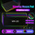 Led Gaming Mouse Pad Large Rgb Extended Mousepad Keyboard Desk Anti-Slip Mat - 900*400*4mm