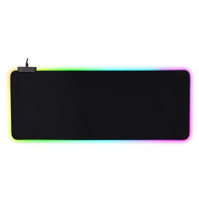Led Gaming Mouse Pad Large Rgb Extended Mousepad Keyboard Desk Anti-Slip Mat - 900*400*4mm