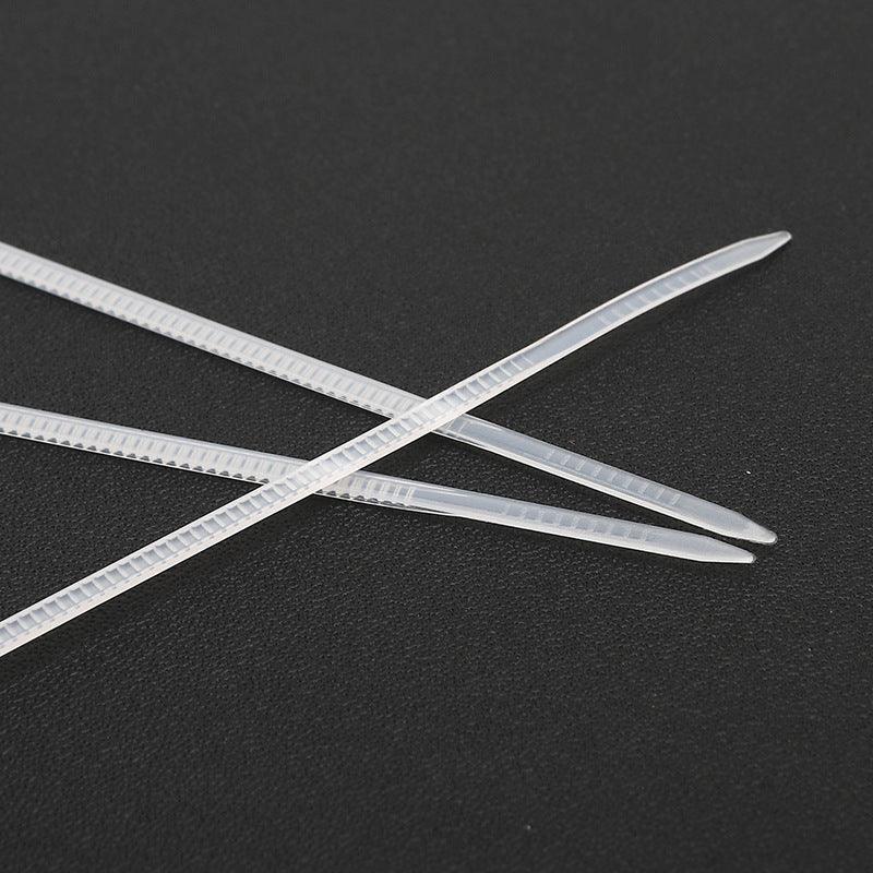 250-1000X Cable Ties Zip Ties Nylon Uv Stabilised Bulk White Clear Cable Tie - 4*150mm 500 PCS