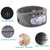 Cute Bluetooth Headband Headphones Wireless Sleep Music Mask with Mic - White-Panda
