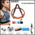 Aolikes Adjustable High Speed Steel Skipping Jump Rope Dual Bearings Gym Boxing - Blue