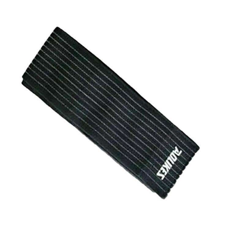 Sports Gym Bandage Wrap Compression Strap Wrist Knee Leg Ankle Elbow Band 180Cm - Black