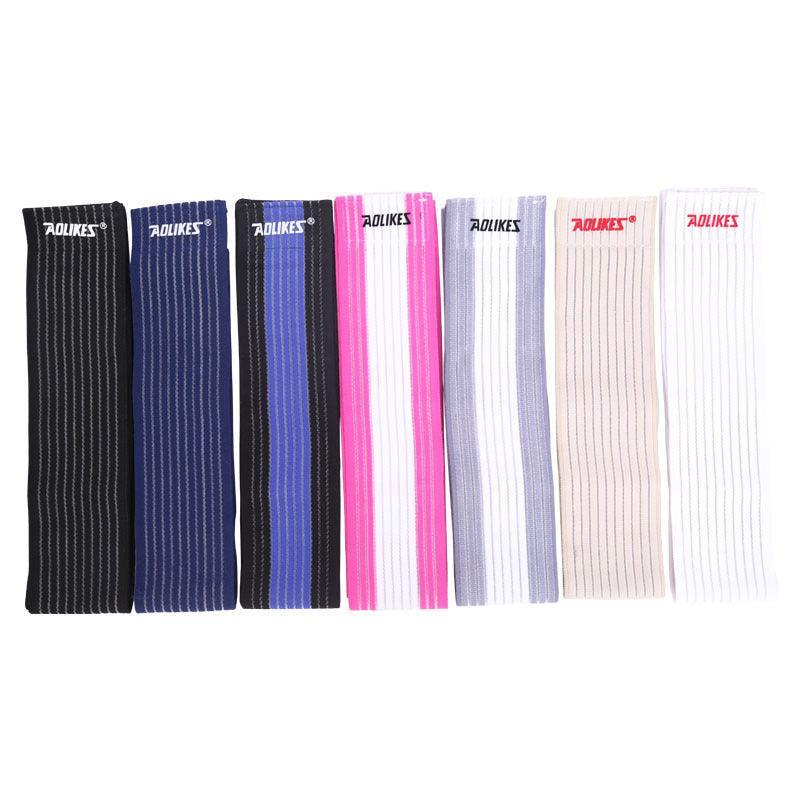 Sports Gym Bandage Wrap Compression Strap Wrist Knee Leg Ankle Elbow Band 180Cm - Blue