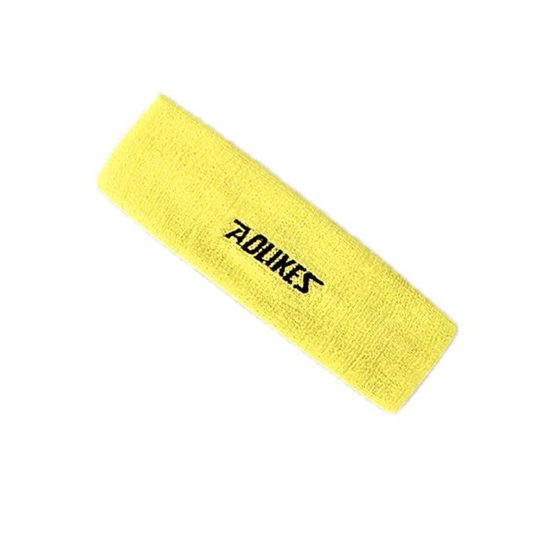 Aolikes Headbands Sweatband Cotton Hair Gym Yoga Stretch Sport Sweat Band - Blue