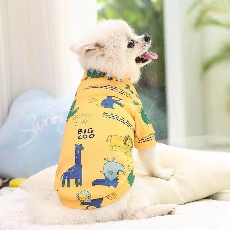 XS Cute Pet Dog Warm Jumper Sweater Clothes Cat Knitwear Knitted Coats Winter - Pink Strawberry