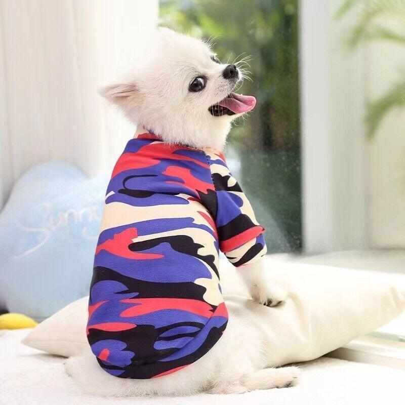 XS Cute Pet Dog Warm Jumper Sweater Clothes Cat Knitwear Knitted Coats Winter - Pink Strawberry