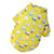 XL Size Cute Pet Dog Warm Jumper Sweater Clothes Cat Knitwear Knitted Coats Winter - Green Lemon