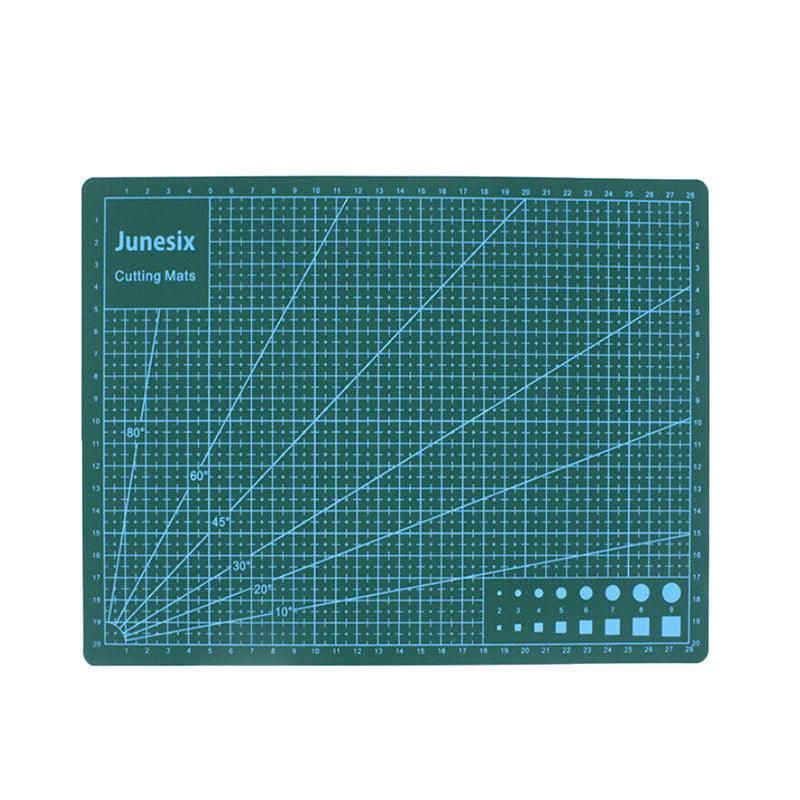 Junesix A1 A2 A3 A4 A5 Pvc Cutting Mat Durable Diy Self Healing Engraving Pad Au - A5