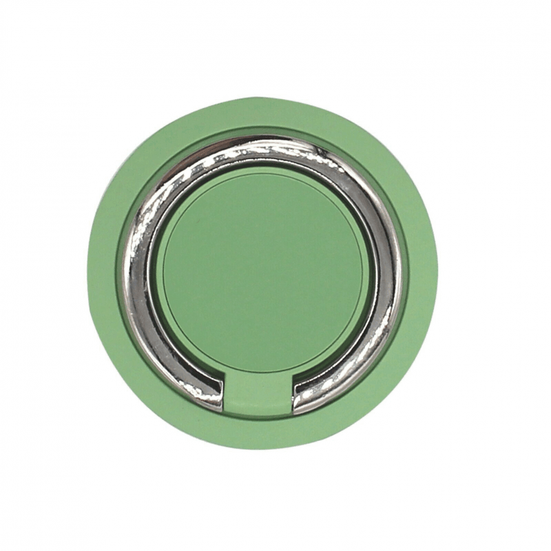 Iring Phone Ring Finger Holder Stand Car Mount Hook For Iphone Ipad Mobile Grip - A7- Green