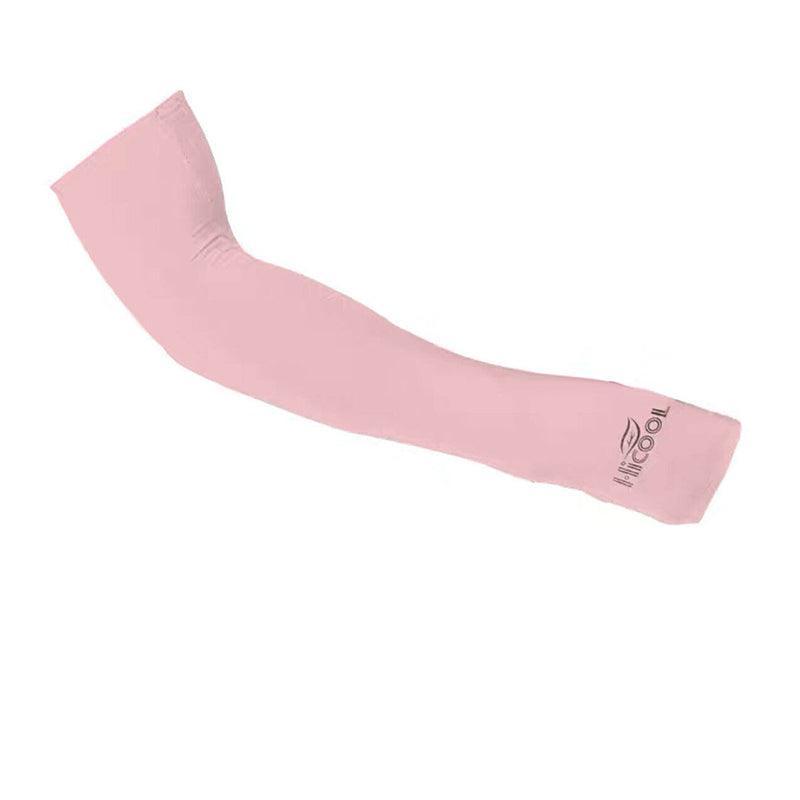 3 Pairs Cooling Sport Arm Stretch Sleeves Sun Uv Protection Covers Cycling Golf - Green × 3 Pairs