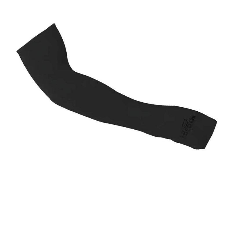 3 Pairs Cooling Sport Arm Stretch Sleeves Sun Uv Protection Covers Cycling Golf - Black × 2 + White × 1