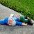 Funny Drunk Dwarf Garden Gnome Decor Yard Patio Ornament Rude Passed Out Statue