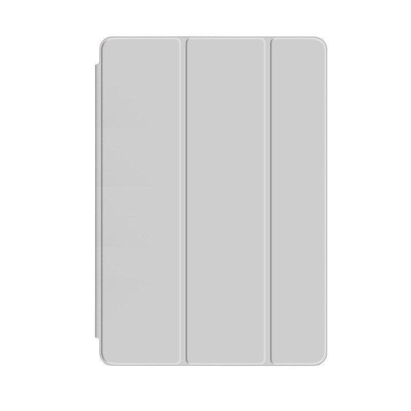 Shockproof Silicone iPad Air 4 Cover with Pencil Slot and Smart Wake - Lavender Grey