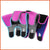 S Size Kid Knee Pad Crash Proof Antislip Basketball Dance Skating Protector - Black+Grey