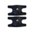 S Size Kid Knee Pad Crash Proof Antislip Basketball Dance Skating Protector - Black+Grey