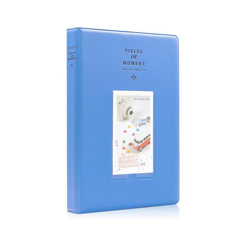 128 Pockets Album Case Storage For Polaroid Photo FujiFilm Camera Film - Pink