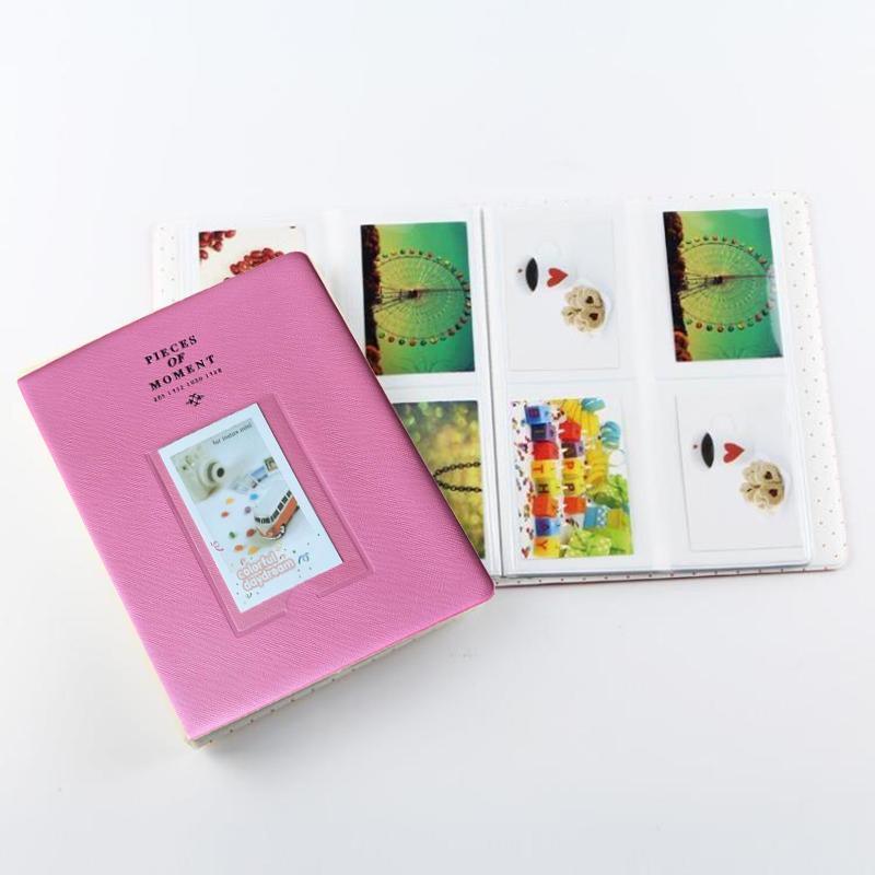 128 Pockets Album Case Storage For Polaroid Photo FujiFilm Camera Film - Royal Blue