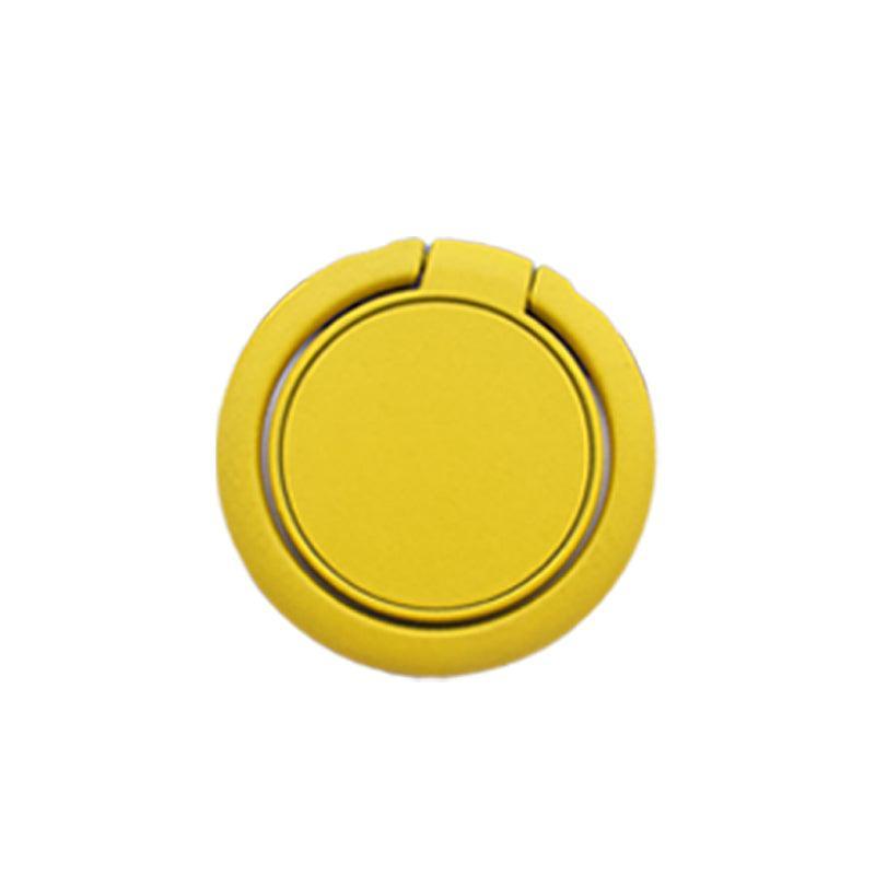 NEW 1PC Ring Mobile Phone Holder Solid Color Ring Bracket 360 Rotation - Pink